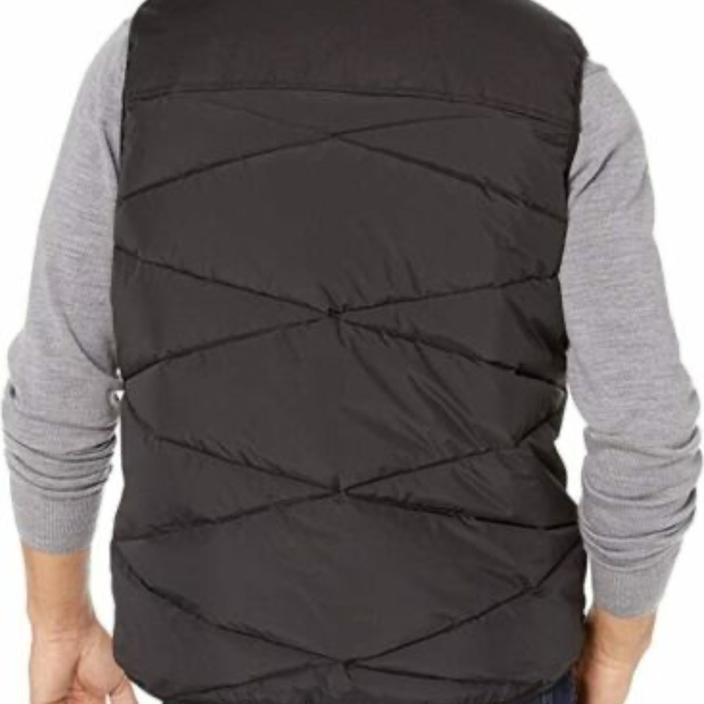 NEW UGG MENS Curtis Water Resistant Men's Puffer Vest In Black DOWN FILLED NWT - Picture 4 of 5